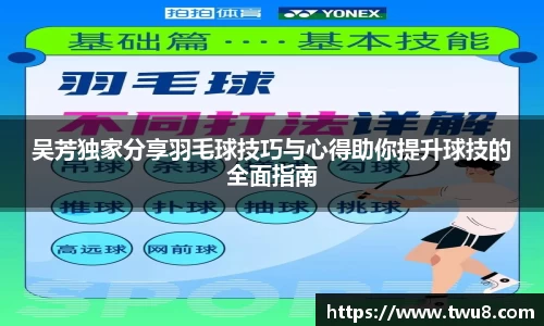 吴芳独家分享羽毛球技巧与心得助你提升球技的全面指南